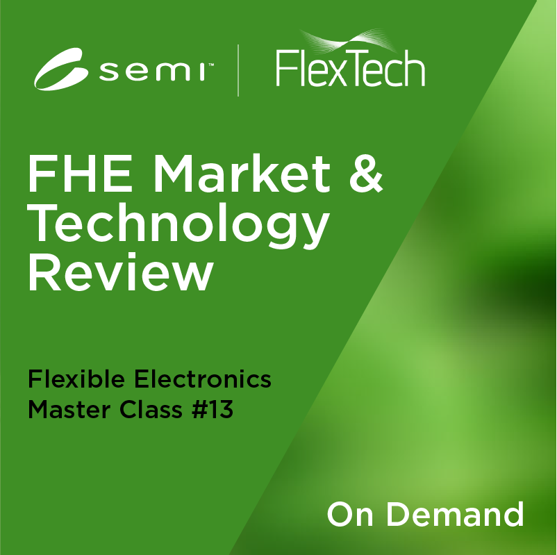 Flex Electronics Webinar Master Class: November 2022 (On Demand) - SEMI Dev 2