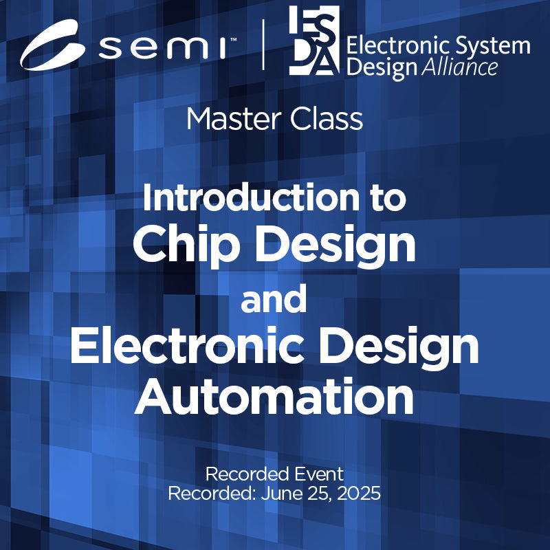 EDA Master Class: Introduction to Chip Design and EDA Recording